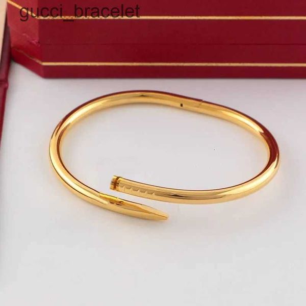 

designer nail bracelet gold diamond bracelet jewlery for women men bangle all diamonds stainless steel jewellery not allergic fast color nai, Black