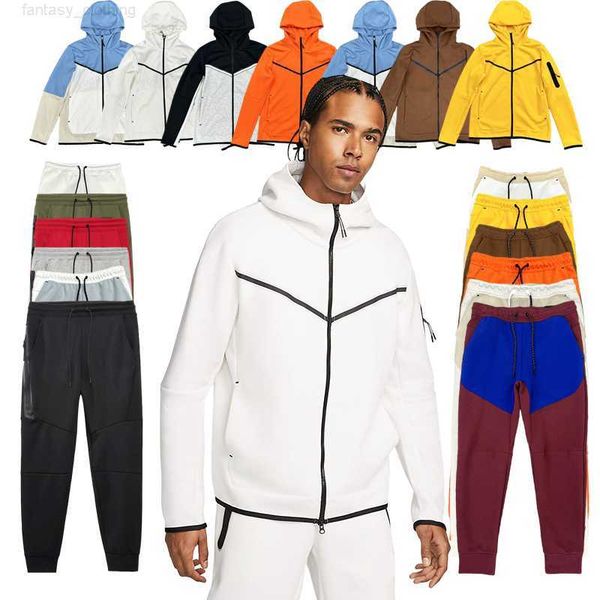 

pants mens tech fleeces designers hoodies jackets winter indoor fitness training sports pants space cotton trousers womens joggers running j, Black