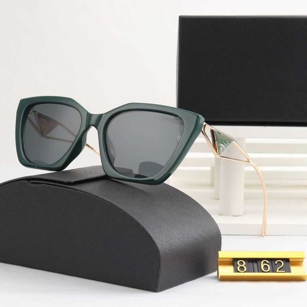 

luxury designer sunglasses 2023 new p home hd fashion sunglasses style netcom blogger same model uv400, White;black