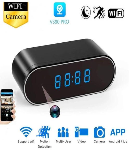 

hd mini camera 1080p clock alarm night vision motion detection wifi ip cam dv dvr camcorder home security surveillance5105117