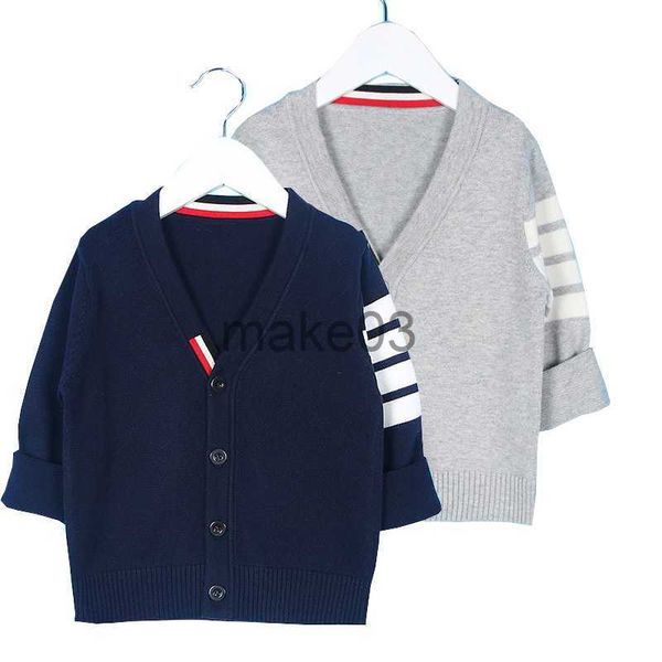 

cardigan british style boys sweaters elegant toddler girls cardigan school wear kids clothes children's knitted outfit j230801, Blue