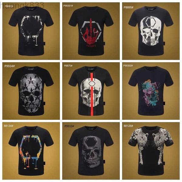 

stu men's t-shirts designer bags luxury men's tees wear summer round neck sweat absorbing short sleeves outdoor breathable cotton, White;black