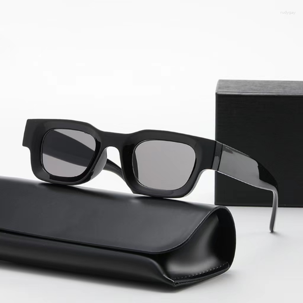 

sunglasses small square polarized women fashion brand rectangle sun glasses men vintage punk eyewear uv400332, White;black