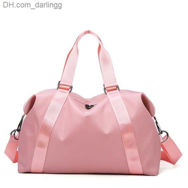 

outdoor bags duffel bags fashion sports gym travel bag women yoga training casual duffle outdoor weekend overnight handbag bolso pink b200 z