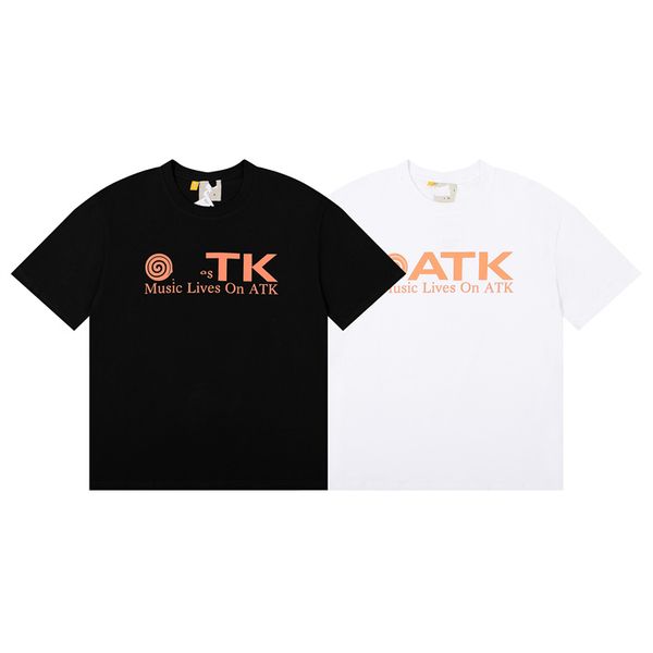 

2023 summer men's cotton short sleeve t-shirt new fashion brand loose half sleeve men's summer solid color or hip hop clothing v66, White;black