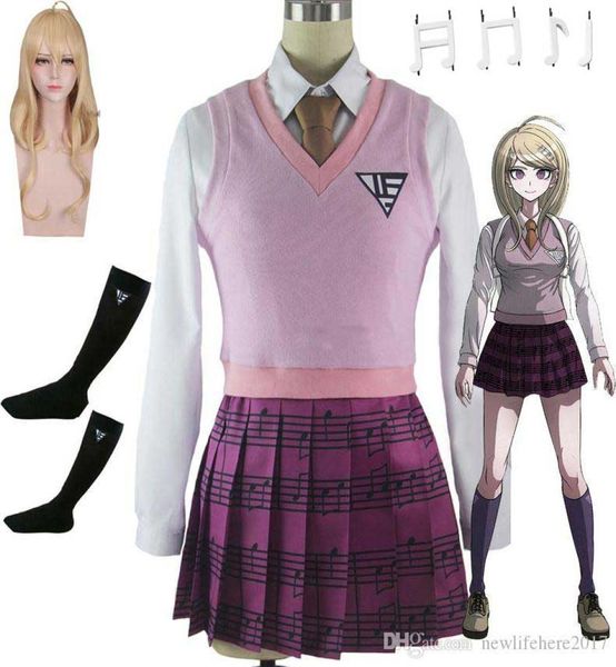 

danganronpa v3 killing harmony akamatsu kaede s cosplay costume4255367, Black