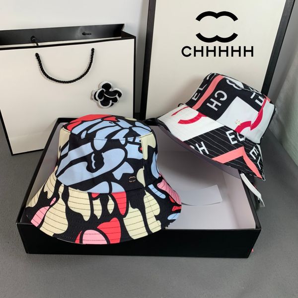 

2023 c designer hat fashion men women hat high end customized heavy weight fabric sun hat bucket hat new exquisite summer sunscreen barrel c, Blue;gray