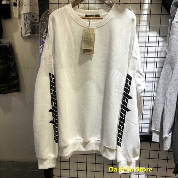 

men's hoodies sweatshirts season 6 calabasas sweatshirts men women calabasas sleeve hoodies black white red cotton inside tag 5 t230731