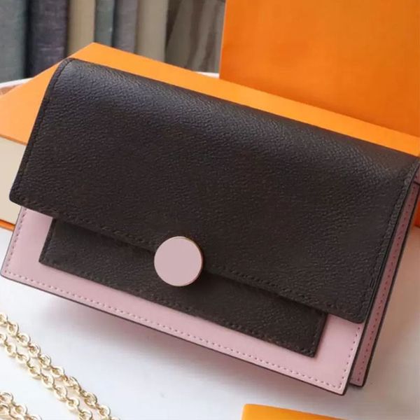 

flore chain women wallet purse crossbody bag shoulder bags designer luxury handbag messenger handbags classic chain women fashion wallets le