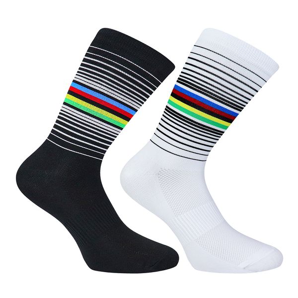

sports socks 20 colors mtb bike comfortable running cycling road bicycle 230801, Black