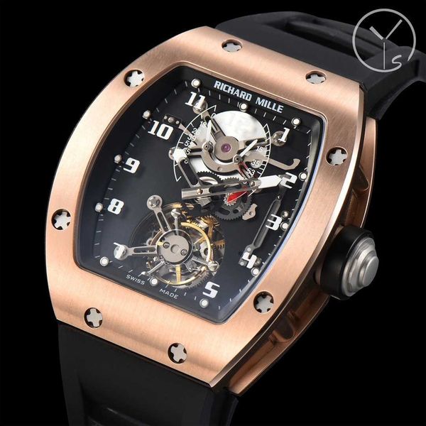 

rm001 real tourbillon watch fantasic superb men wrist watches f3fs high-end quality mechanical uhr all ti case montre richar luxe reloj homb, Slivery;brown