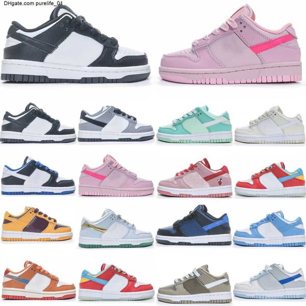 

kids shoes chunky low girls boys youth toddlers baby sneakers designer running shoe pink panda black kid infants athletic trainers