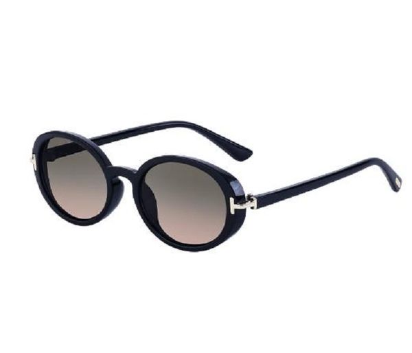 

sunglasses europe and the united states fashion oval frame sunglasses female senior sense of small frame, White;black