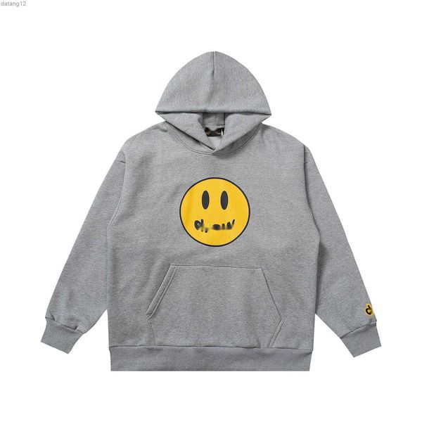 

draw hoodie winter cotton men and women drew smile face simple sweatshirts causal plain o-neck hoody soft streetwear young lovers d clothing, Black