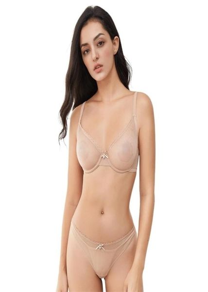 

women seethrough lace push up transparent everyday bra and panties thong open cup bra 2205132071826, Red;black