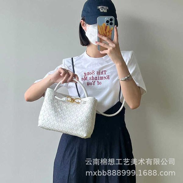 

andiamo bag botegas woven large capacity french designer niche female leisure vegetable basket portable one shoulder tote 2 inna