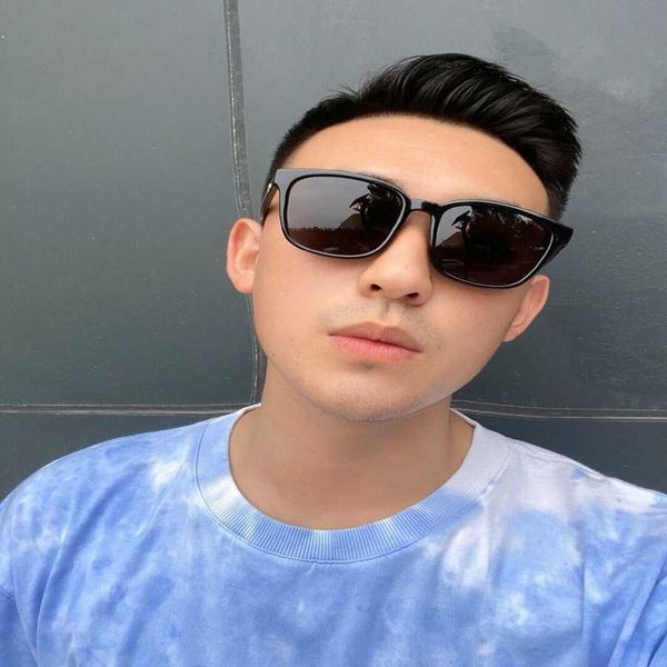 

luxury designer sunglasses 2023 new g family men's women's sun and uv resistant round face large frame slim driving sunvisor sungl, White;black