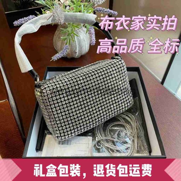 

wang bag water diamond bag trendy full diamond bag underarm bag single shoulder crossbody women's bag handheld bag