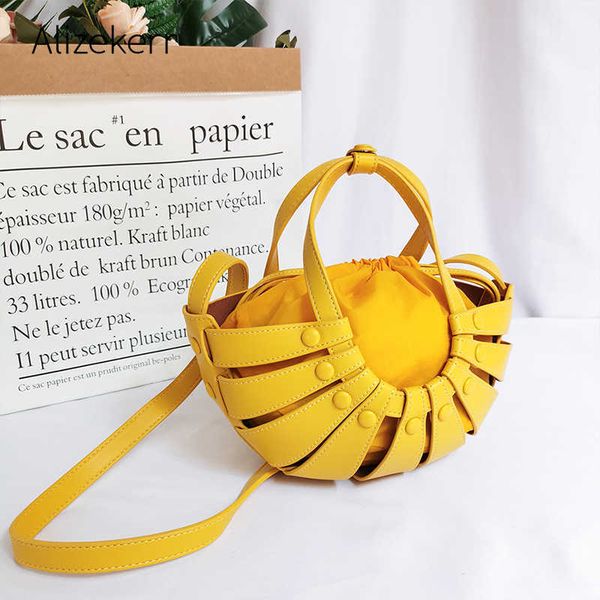 

evening bags large capacity hollow out handbag women 2023 designer soft basket big tote ladies casual shoulder 230427