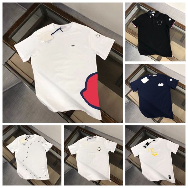 

designer mens t-shirts couples t shirt summer casual man womens t shirt loose tees with letters print short sleeves tees cotton round neck t, White;black