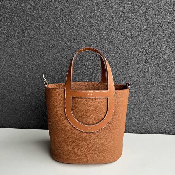 

h ermes picotin lock tote bags for women 23 new womens bag layer togo cowhide pig nose vegetable basket water bucket cross shoulder handheld