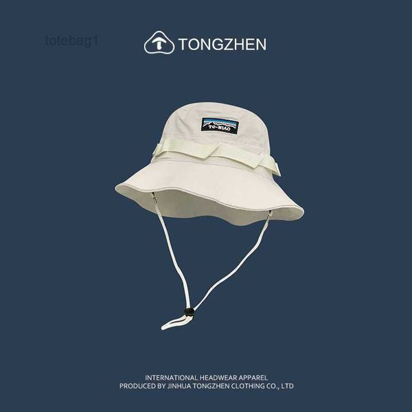 

new embroidery pattern cap fisherman hat for female summer leisure versatile outdoor outing sunscreen climbing hats 2 f0ho, Blue;gray