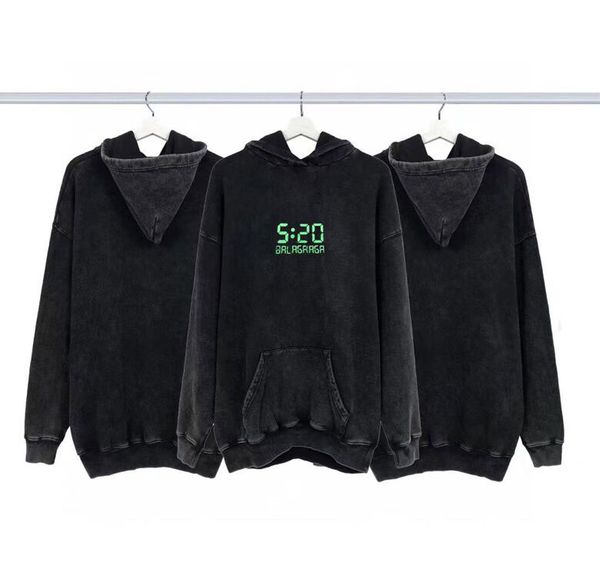 

autumn and winter craft jacquard letter logo fashion long sleeve sweater hooded jacket student casual fleece hooded coat 66z12x212, Black;brown