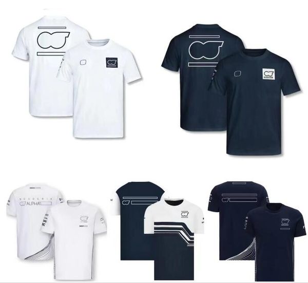 

f1 racing short-sleeved t-shirt summer team polo shirt shirt same style customized