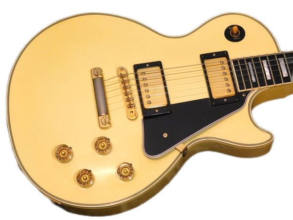 

custom shop 68 historic paul custom vintage white 2002 electric guitar