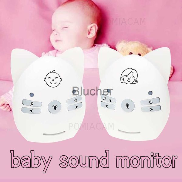 

other v20 wireless infant baby monitor audio walkie talkie kits baby phone alarm kids intercoms radio nanny babysitter sound alarm x0731, Silver