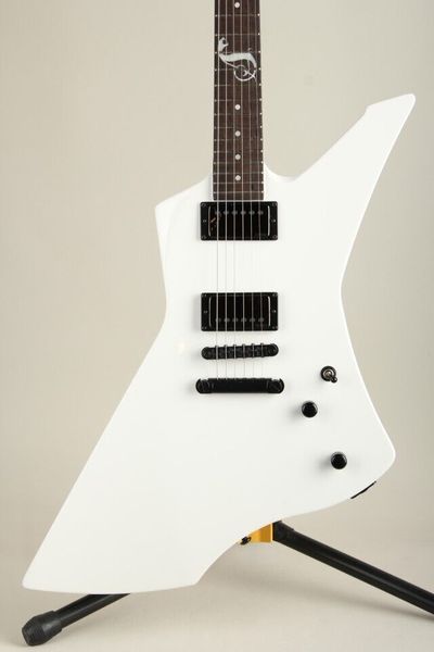 

l td sna kebyte snow white metallica's james hetfield signature electric guitar