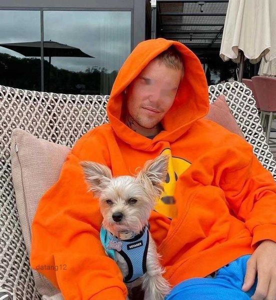 

draw hoodie winter cotton men and women drew smile face simple sweatshirts causal plain o-neck hoody soft streetwear young lovers d clothing, Black