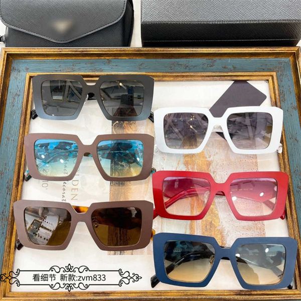 

2023 new luxury designer p family's metal sunglasses women's net redwind ins same style personality big box fashion sunglasses men, White;black