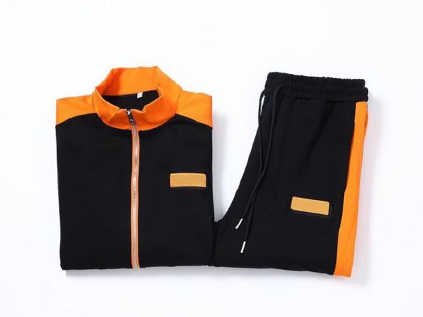 

men's and women's casual outerwear embroidered with printed letters, simple and fashionable pants for both men and women s3a2506, Black;brown