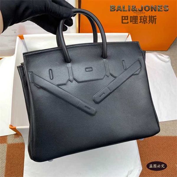 

designer totes h ermess birkins black shadow 5a handmade hand shadow women's swift large capacitywith h logo qq