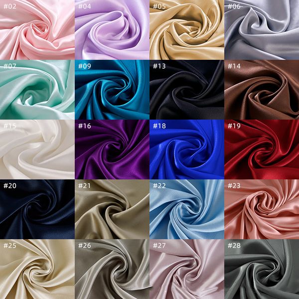 

114 door width, 19 meters, heavy-duty silk, silk fabric, clothing fabric, bedding fabric, foreign trade wholesale, Black;white