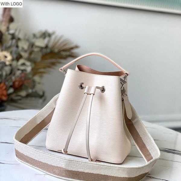 

2023 new 9a l bag delicate knockoff designer crossbody bag neonoe bb 20cm luxury bucket bag m57691 yl056 8vuy, Black