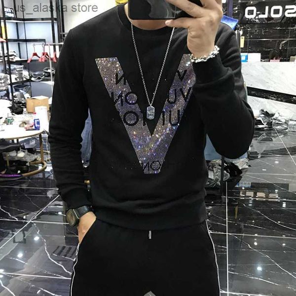 

men's hoodies sweatshirts men sweatshirts hoodie men winter and autumn street men wear hip-hop casual fashion loose t230731, Black