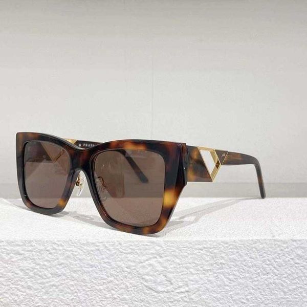 

2023 new luxury designer p's new online celebrity with cat's eye fashion ins style women's trend sunglasses opr 21ys, White;black