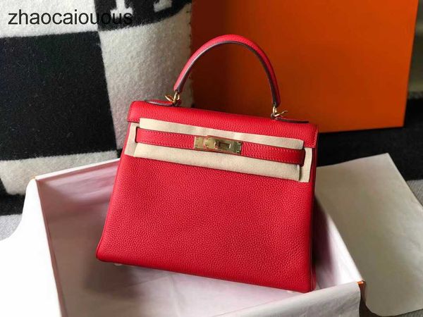 

lady women designer bag 2023 bags classic leather one shoulder litchi pattern casual togo fashion women's kellies handbag dvw0