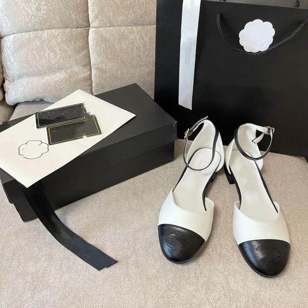 

dress shoes womens loafer block heel pumps mules 100% real leather dermal sole luxury designer shoes dust bag summer mary jane with lock ico, Black