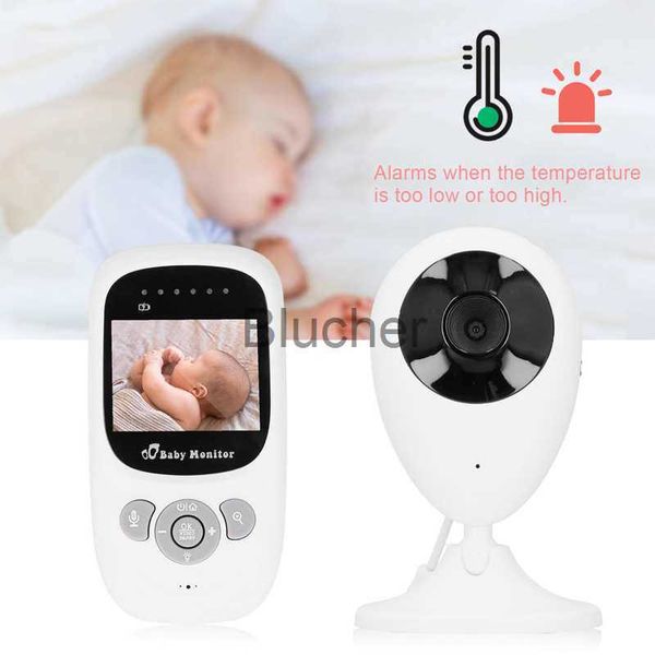 

other 24g wireless baby monitor camera infrared night vision 2way audio temperature alarm 100240v x0731, Silver