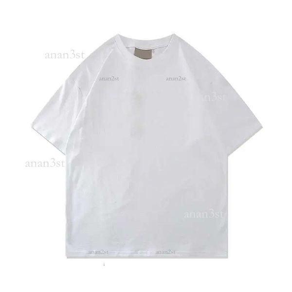 

21ss designer tide t shirts chest letter laminated print short sleeve high street loose oversize casual t-shirt pure cotton forj, White;black