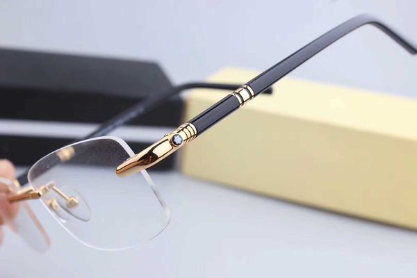 

spectacle frame eyeglasses wholesale-mb476 for men women myopia brand designer glasses frame clear lens with original case, Silver