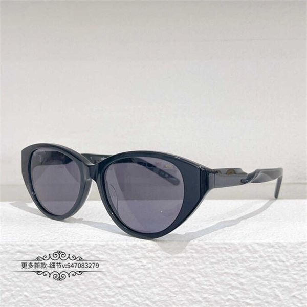 

2023 new luxury designer b fashion cat's eye sunglasses for women ins online red with twisted leg sunglasses bb0209, White;black