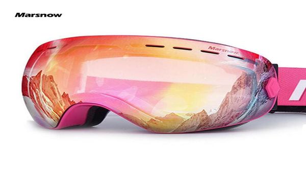 

ski goggles double uv400 antifog ski lens mask glasses skiing men women children kids boy girl snow snowboard goggles3098727