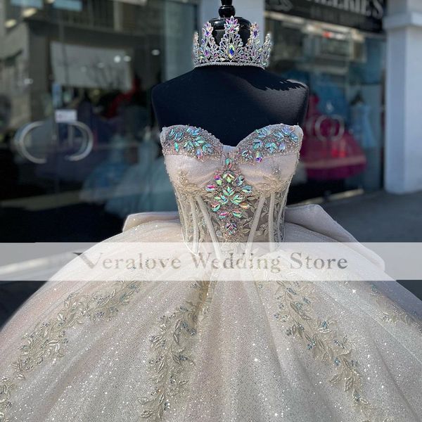 

princess flower girl dress ball gown for little girl appliques beads girl sweet 16 party dresses vestidos de 15 anos, White;blue