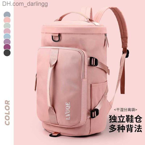 

outdoor bags duffel bags large capacity storage bag travel bag tote carry on backpack luggage handbag waterproof duffel women oxford shoulde