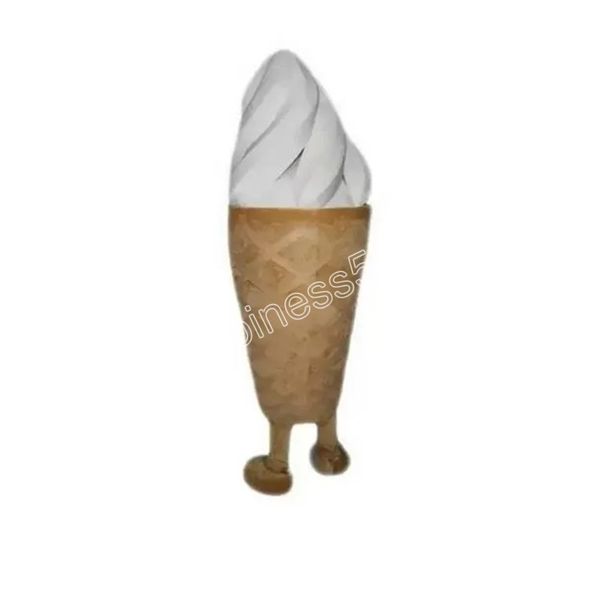 

cartoon ice cream mascot costume fancy dress wild animal clothing halloween xmas parade suits outdoor jumpsuit customizable, Red;yellow