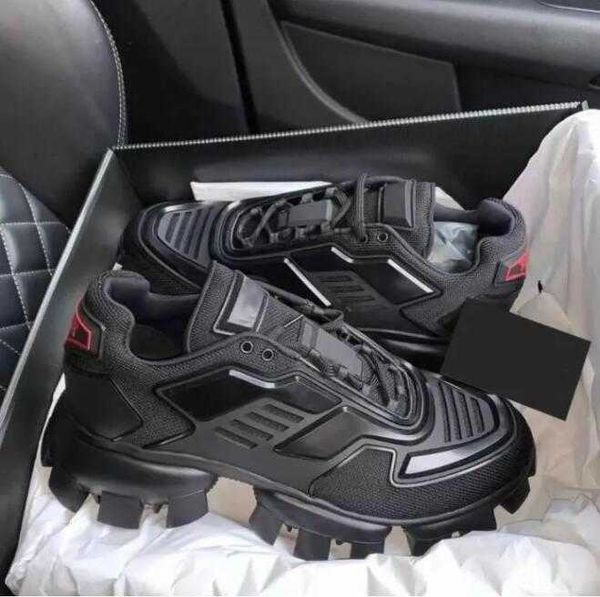 

2023 arrival mens shoes cloudbust thunder knit sneakers luxury designer oversize sneaker light rubber sole 3d trainers womens shoe with box, Black